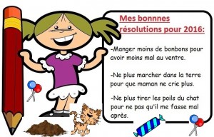 bonnes résolutions